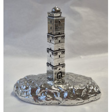 Brandaris Terschelling Zilvertin Urn Brandaris Terschelling Zilvertin Urn