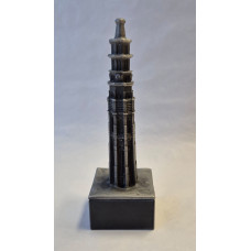 Lange jan Middelburg op marmer voet gematteerd Lange jan Middelburg op marmer voet gematteerd