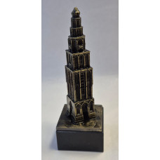 Martinitoren verbronsd op marmer voet Martinitoren verbronsd op marmer voet