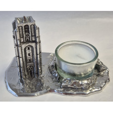 Oldehove Leeuwarden waxinehouder Zilvertin Oldehove Leeuwarden waxinehouder Zilvertin