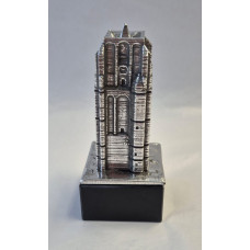 Oldehove Leeuwarden Zilvertin op marmer voet Oldehove Leeuwarden Zilvertin op marmer voet