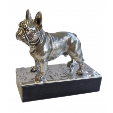 french bulldog on marble base