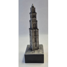 Westertoren gematteerd op marmer voet