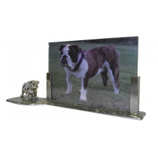 Fotolijst Engelse bulldog 15x10cm