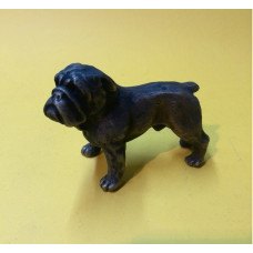 English bulldog bronzed