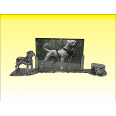 American bulldog commemoration photo frame