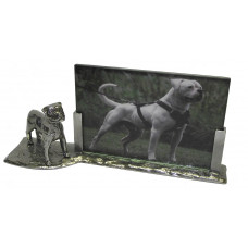 Photo frame american bulldog