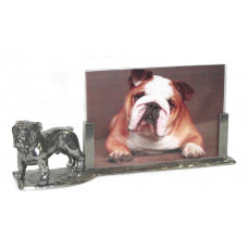 Engelse bulldog groot fotolijst 10x15cm