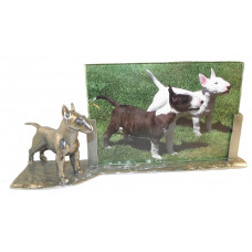 Fotolijst bull terrier 15x10cm