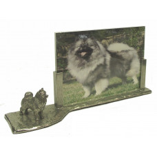 Picture frame keeshond