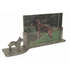 Photo frame belgian shepherd 