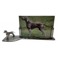 Picture frame weimaraner