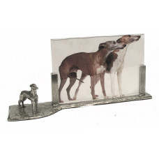 Picture frame whippet,