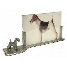 Photo frame fox terrier 