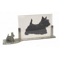 Photo frame Scottish terrier 