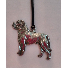 American bulldog ketting plat