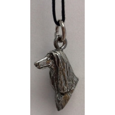 Afghan greyhound necklace