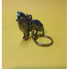 Collie rough body keychain