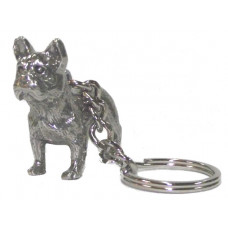 french bulldog male body keychain