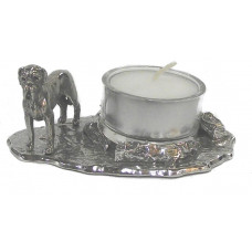 Bordeauxdog waxine holder 