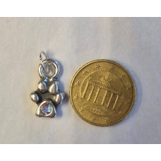 Bedel pootje met Parelmoer Swarovski steen