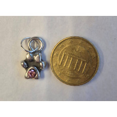 Bedel pootje met Rose Swarovski steen