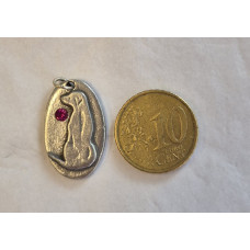 Bedel Rhodesian ridgeback met Fuchsia Swarovski steen